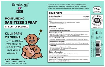 81123-073-01 - 03 GREEN TEA SCENTED